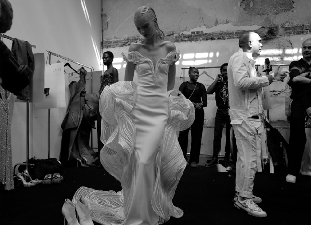 BACKSTAGE AT PARIS COUTURE WEEK, AW’24