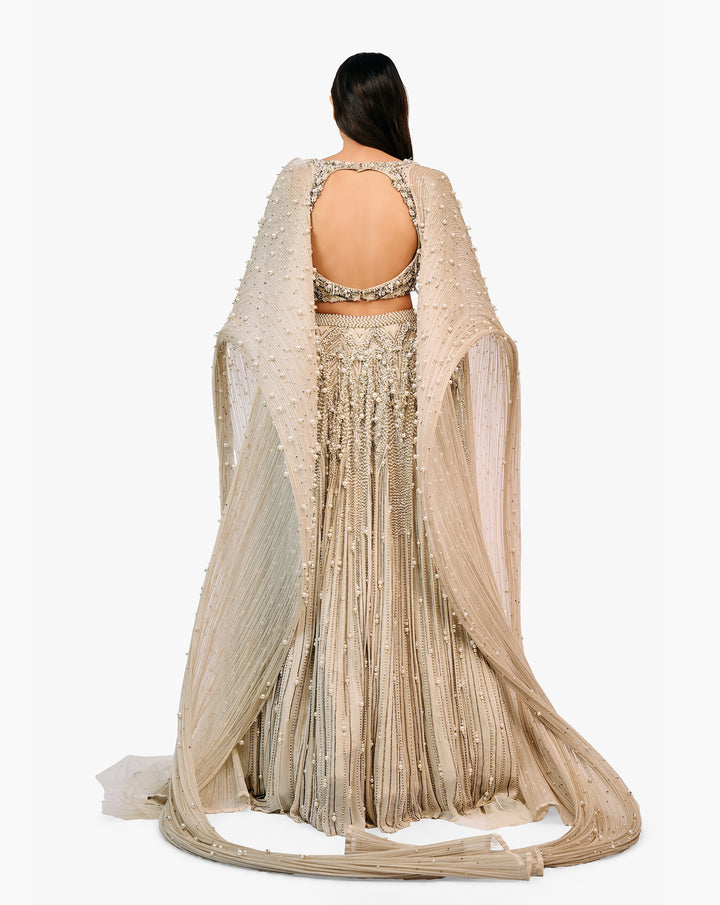 The Cepheus Pearl Lehenga