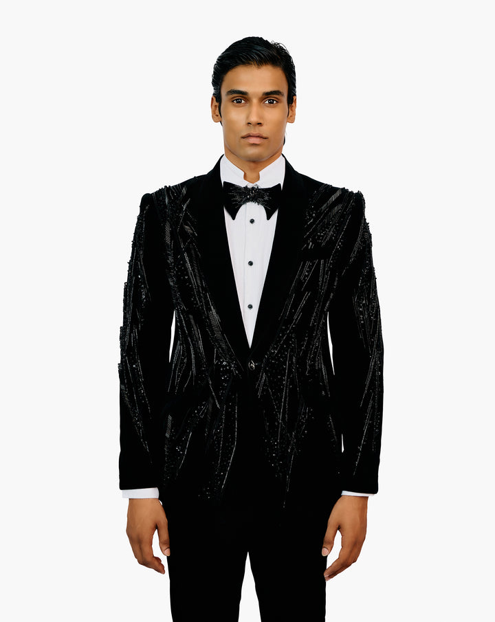 The Abstract Embroidered Tuxedo