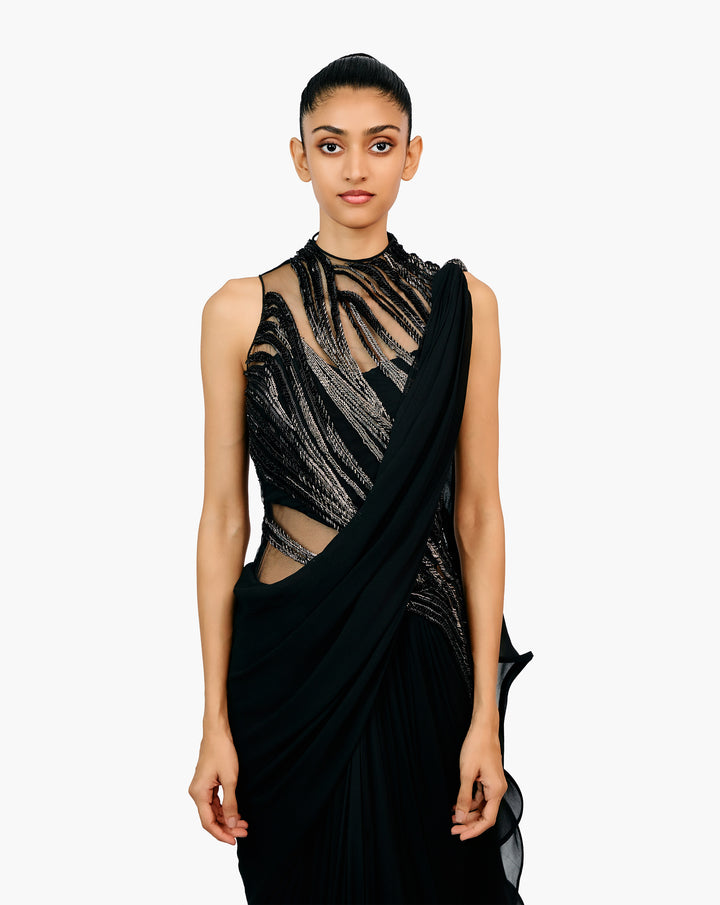 The Orion Saree Gown