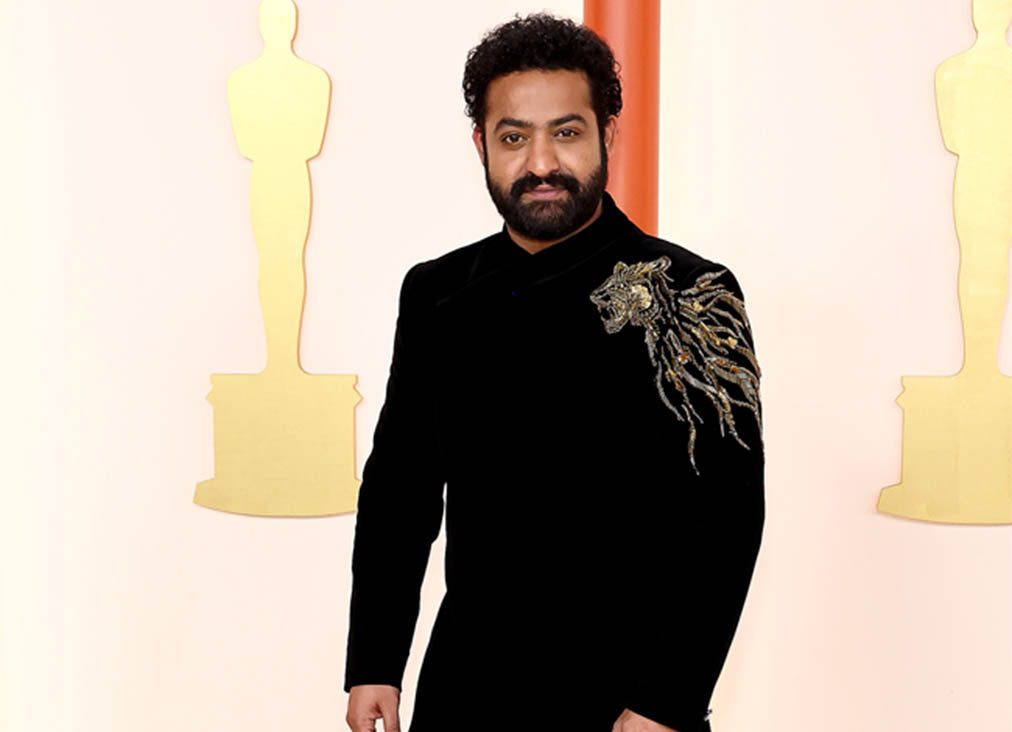 JR. NTR IN CUSTOM GAURAV GUPTA