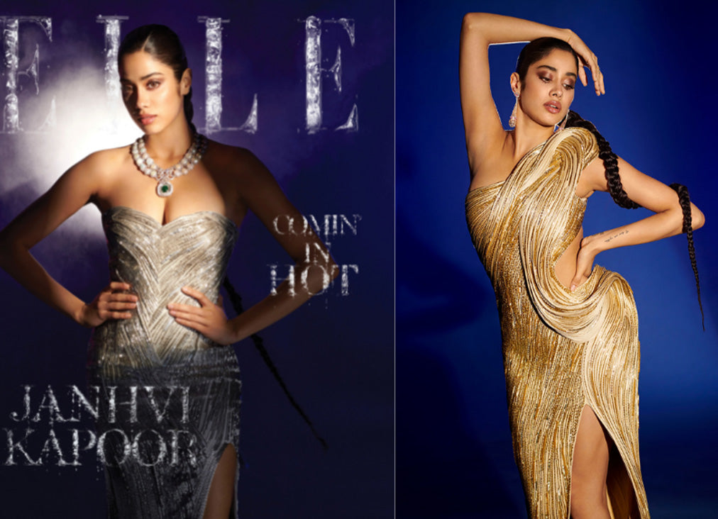 JANHVI KAPOOR FOR ELLE COVER SHOOT