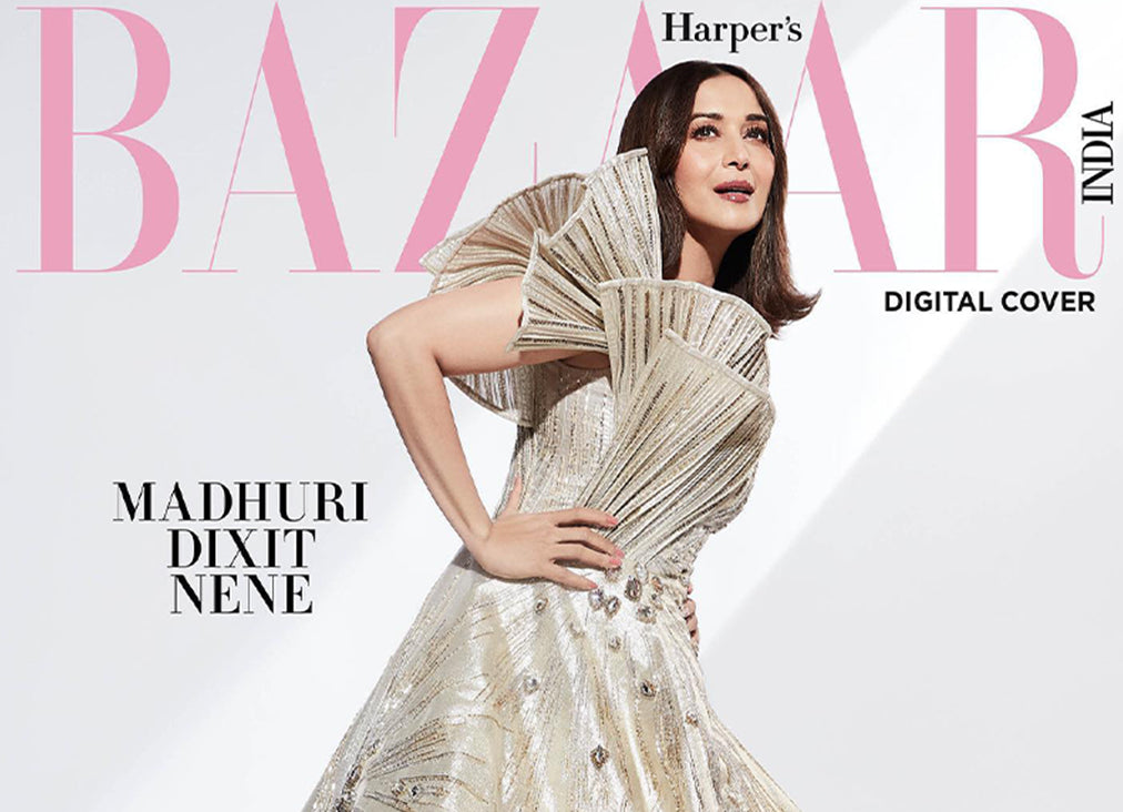 MADHURI DIXIT FOR BAZAAR INDIA’S DIGITAL COVER