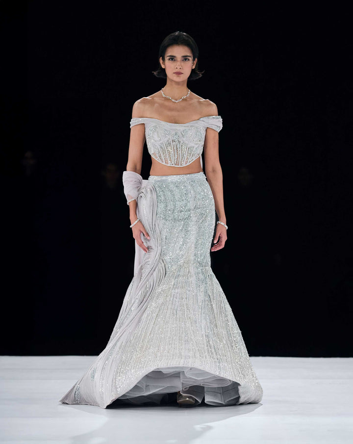 Iris Cloud Lehenga