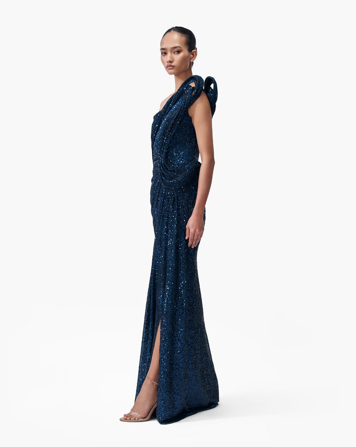 The Glistening Wave Gown