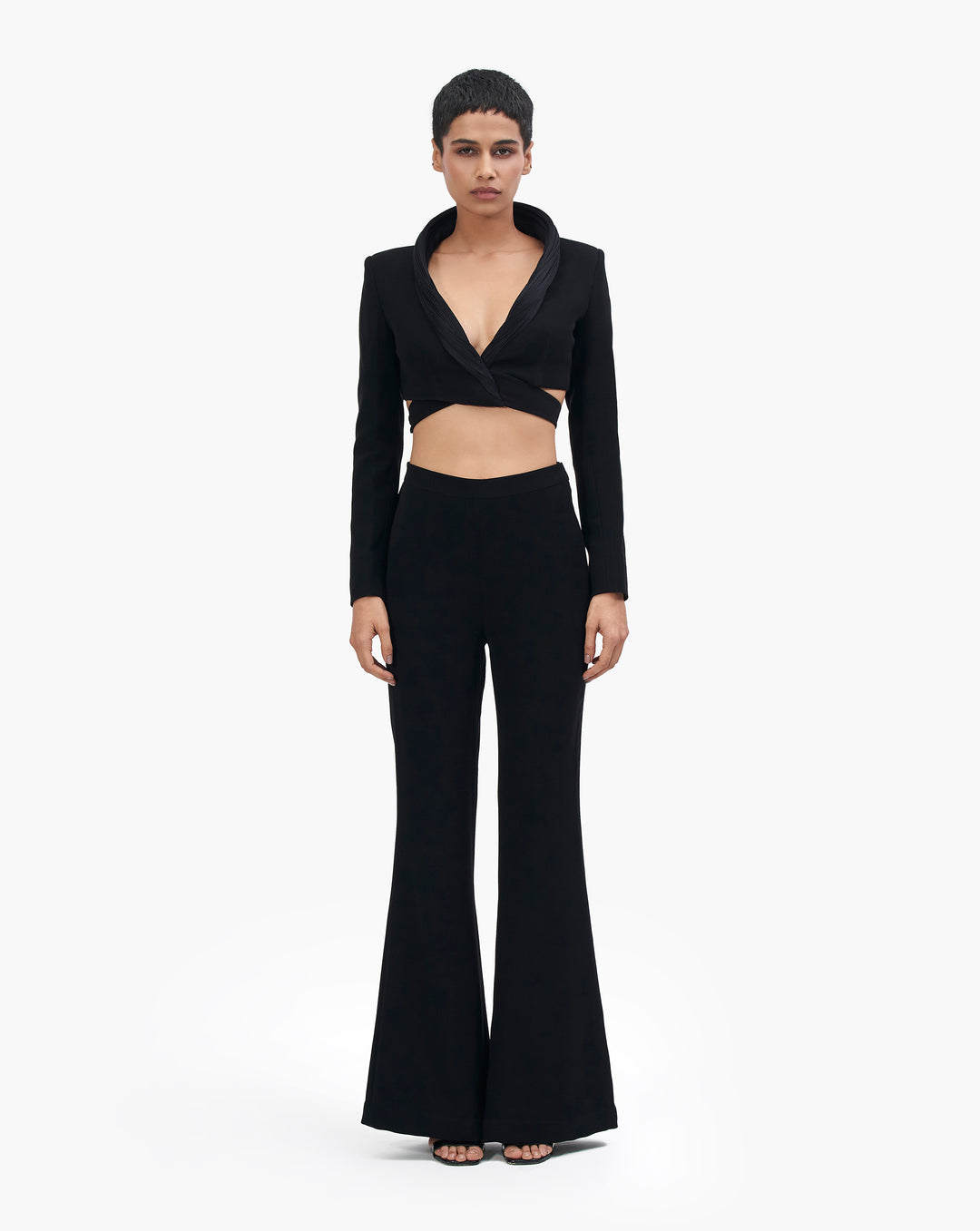 The Concentric Black Cropped Tux