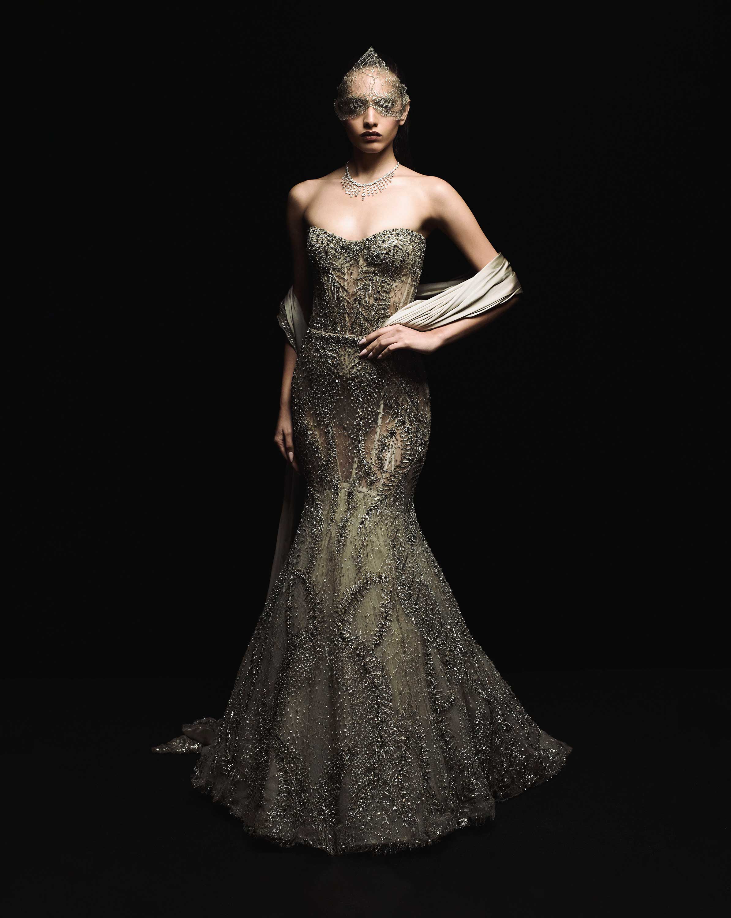 Moonshard Lace Gown