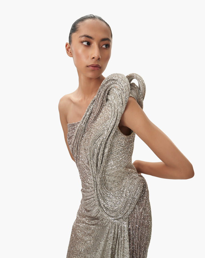 The Glistening Wave Gown