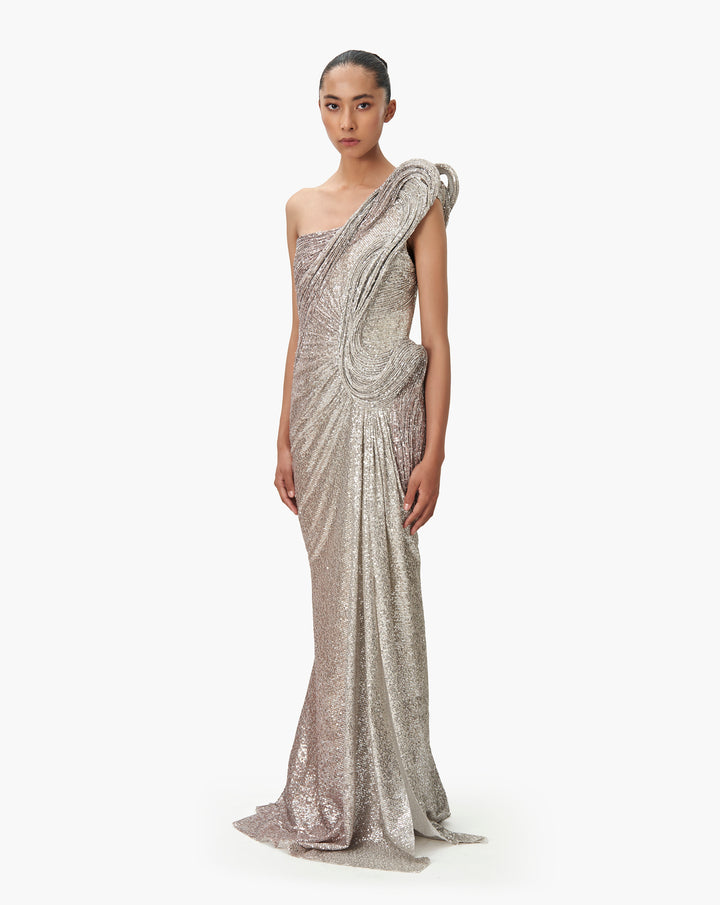 The Glistening Wave Gown