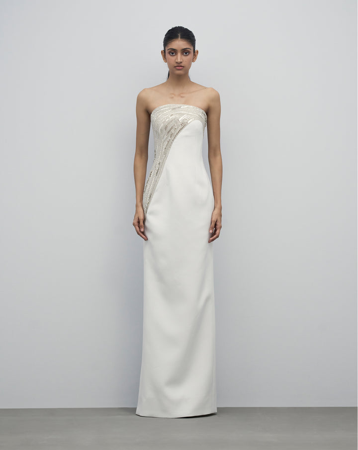 Aura Column Gown
