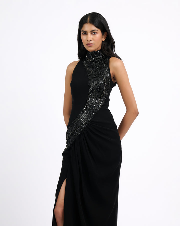 Drape of the gown