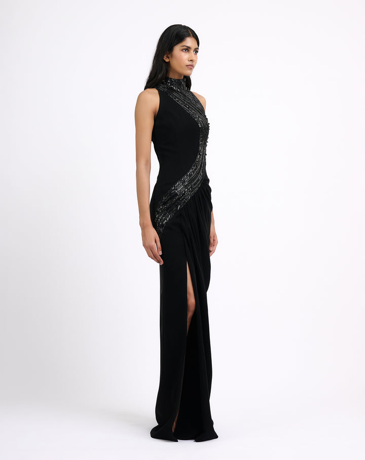 Drape of the gown
