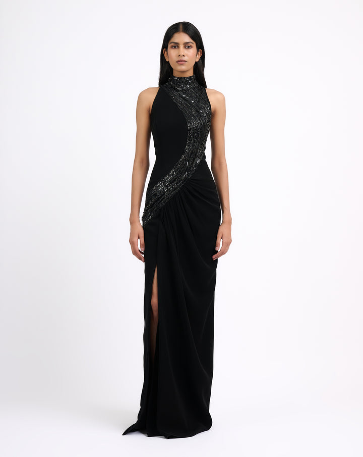 Drape of the gown