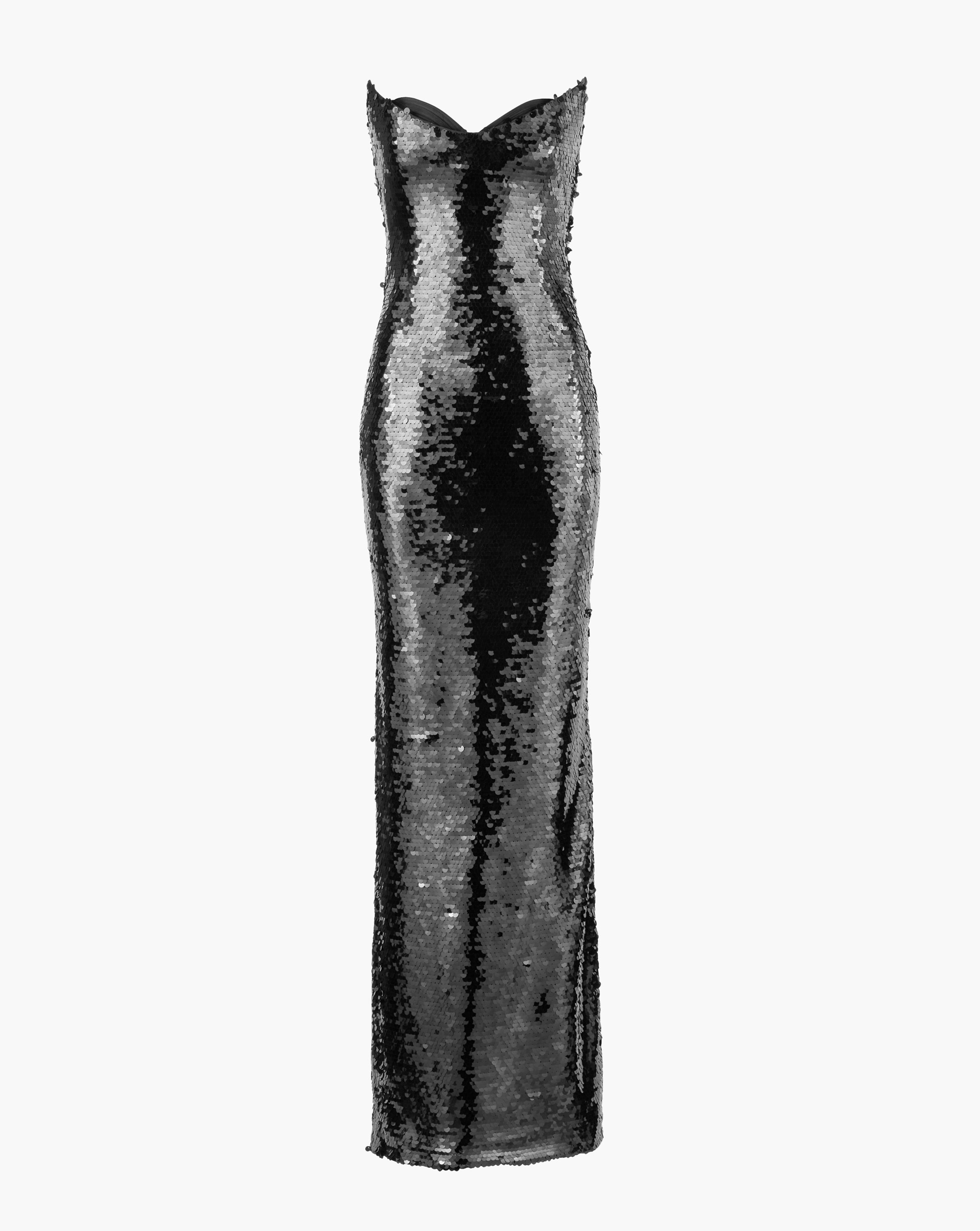 The Sequin Column Gown