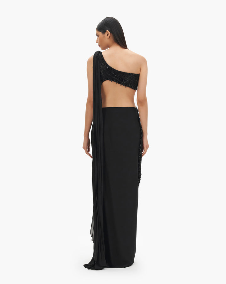 The Nova Drape Saree Gown
