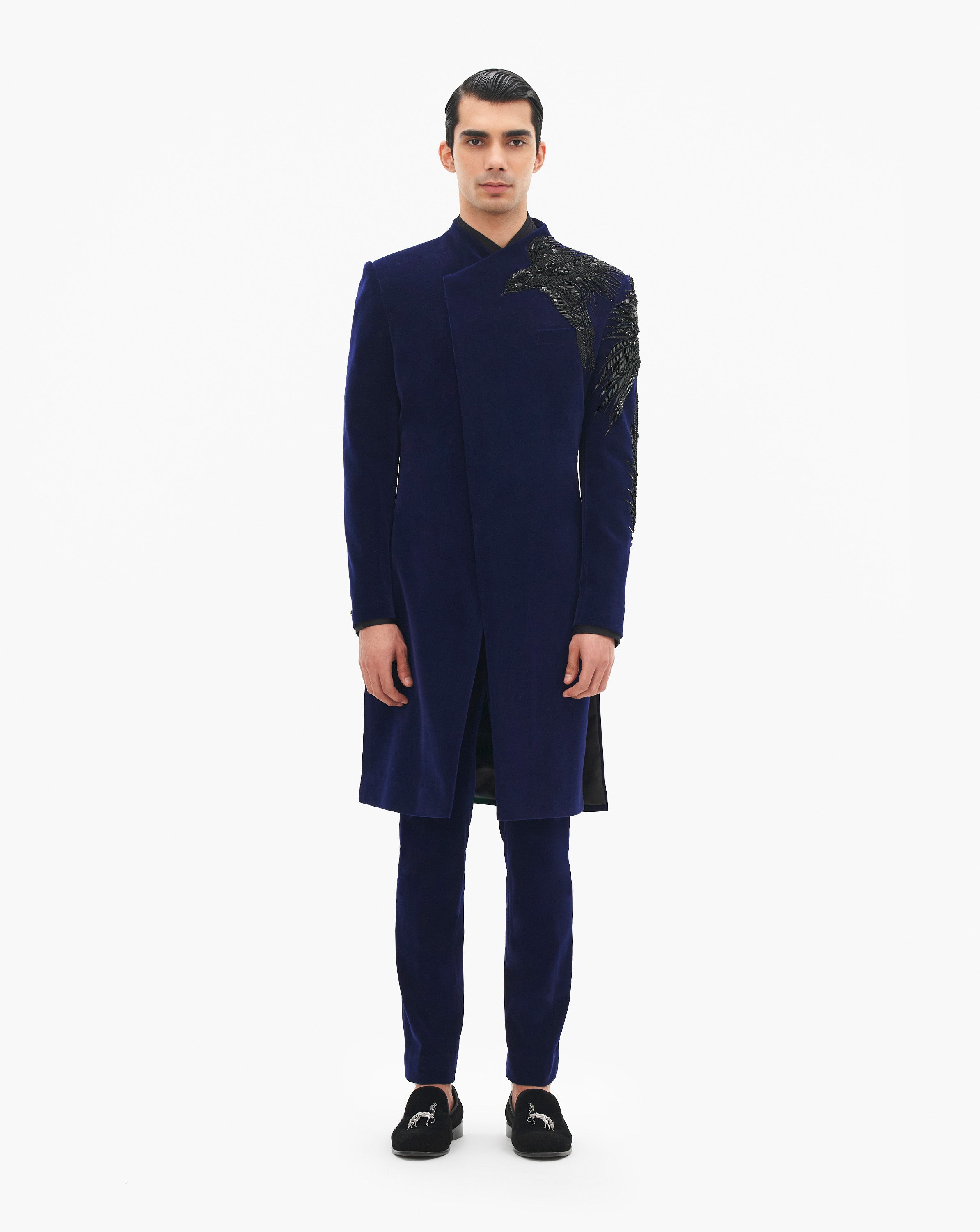 Assymetric Flight Long Jacket
