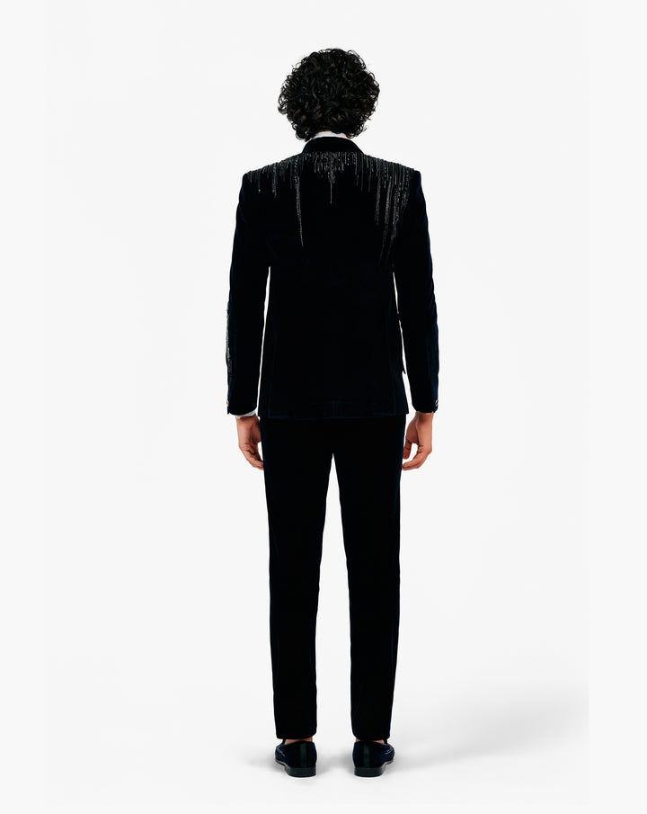 Drip Embroidered Tuxedo