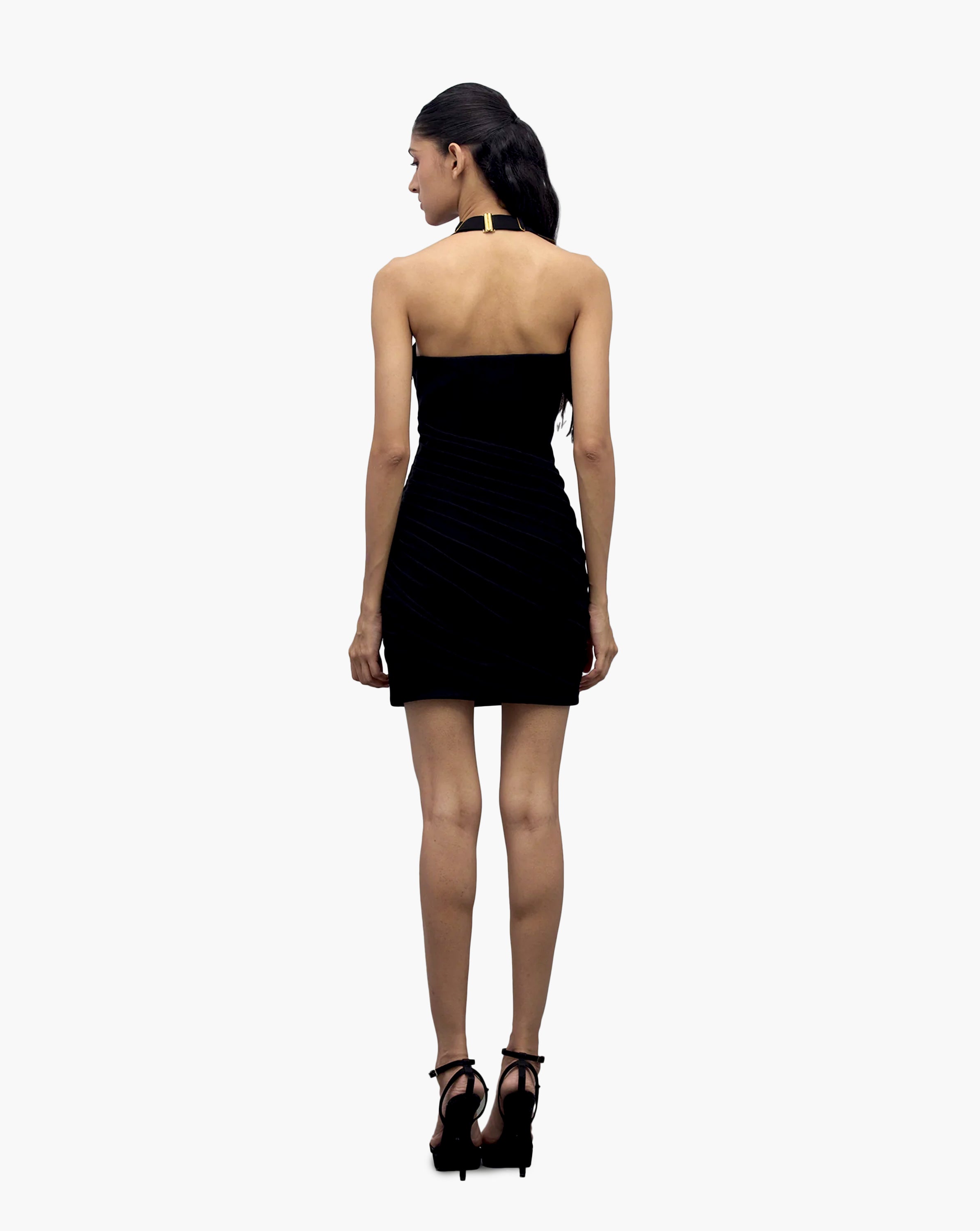 The Mirage Metal Cast Dress