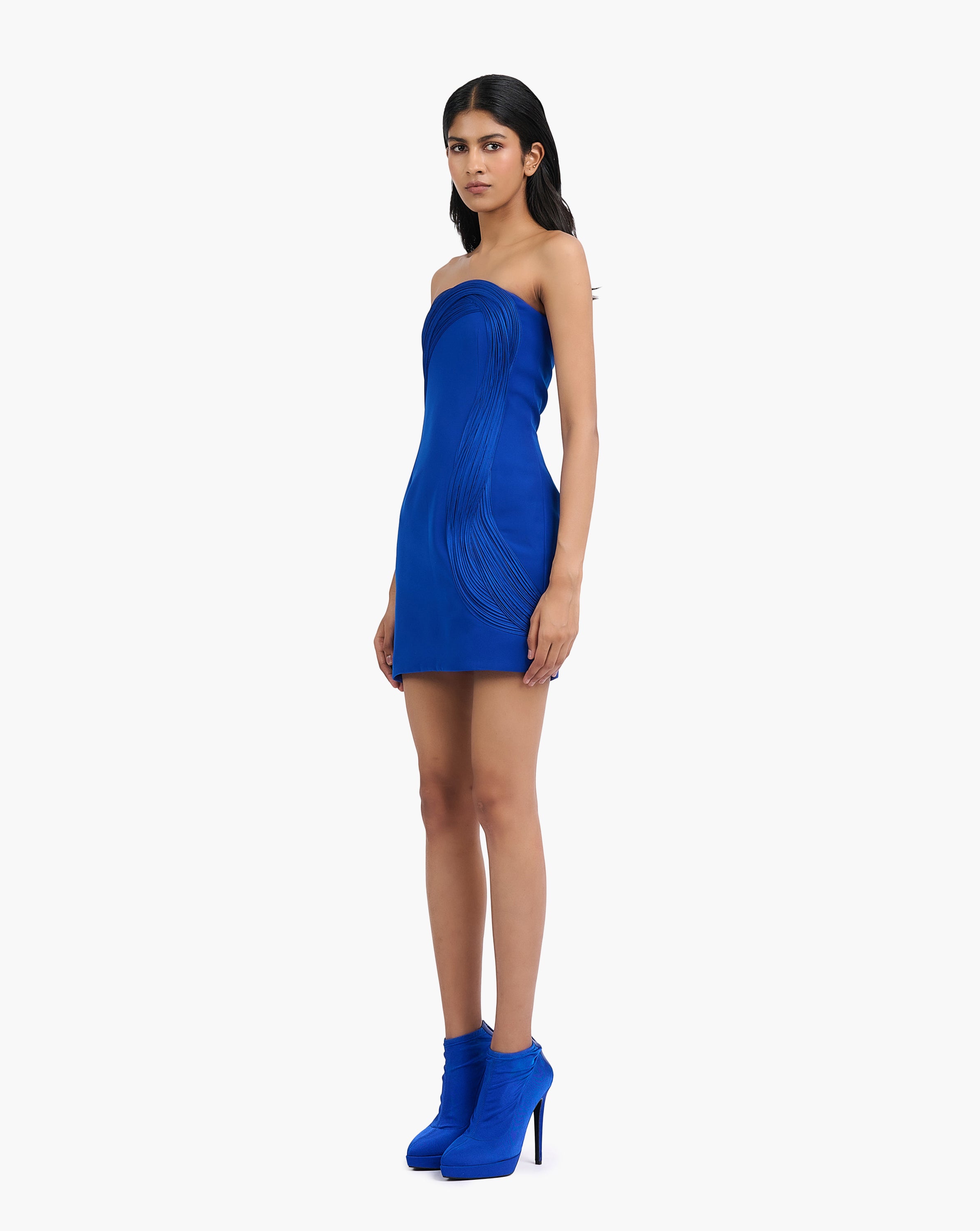 The Sculpted Arc Dress