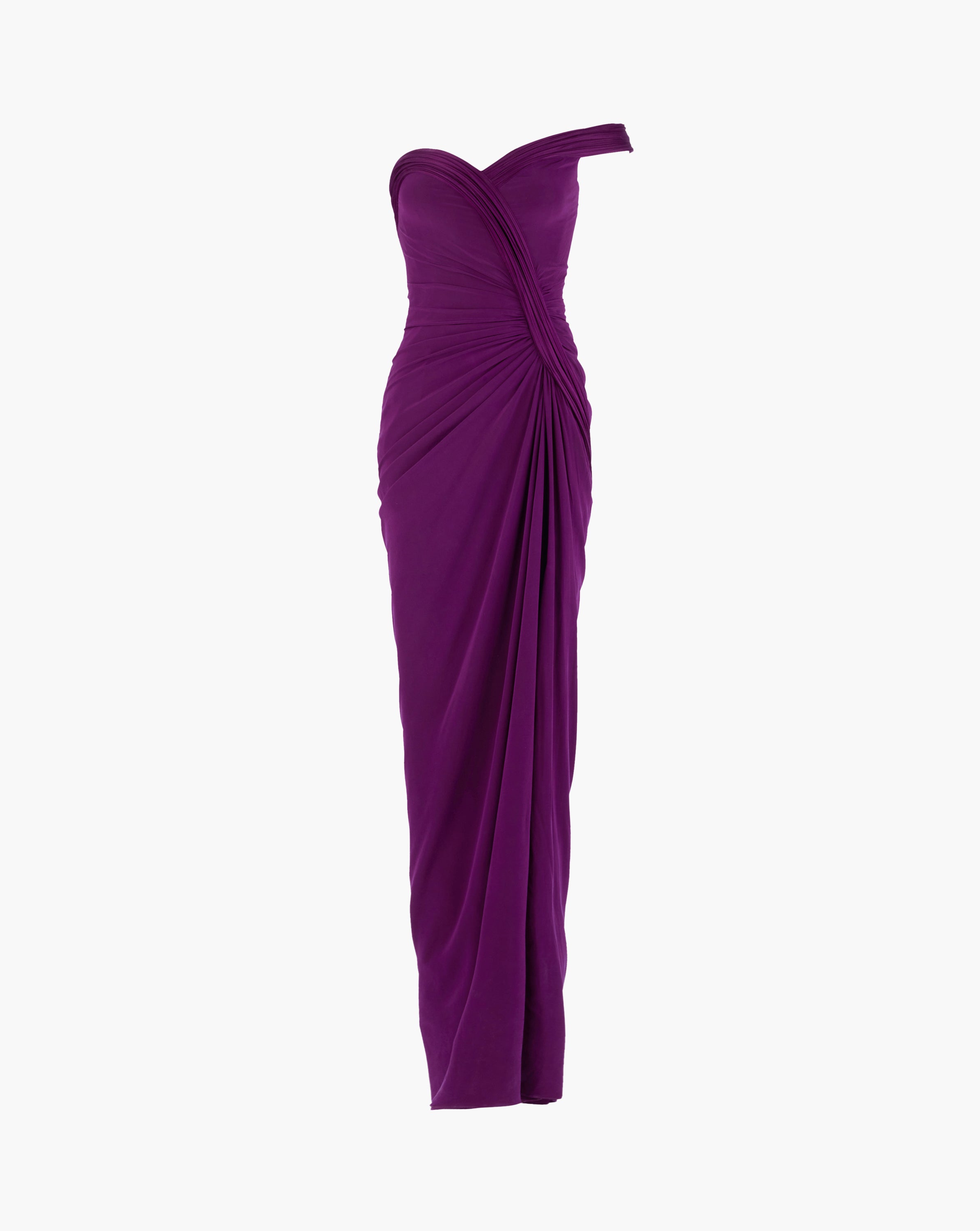 The Sculpted Athena Gown