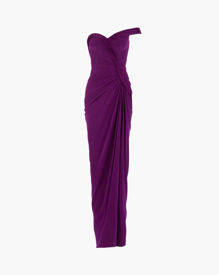 The Sculpted Athena Gown