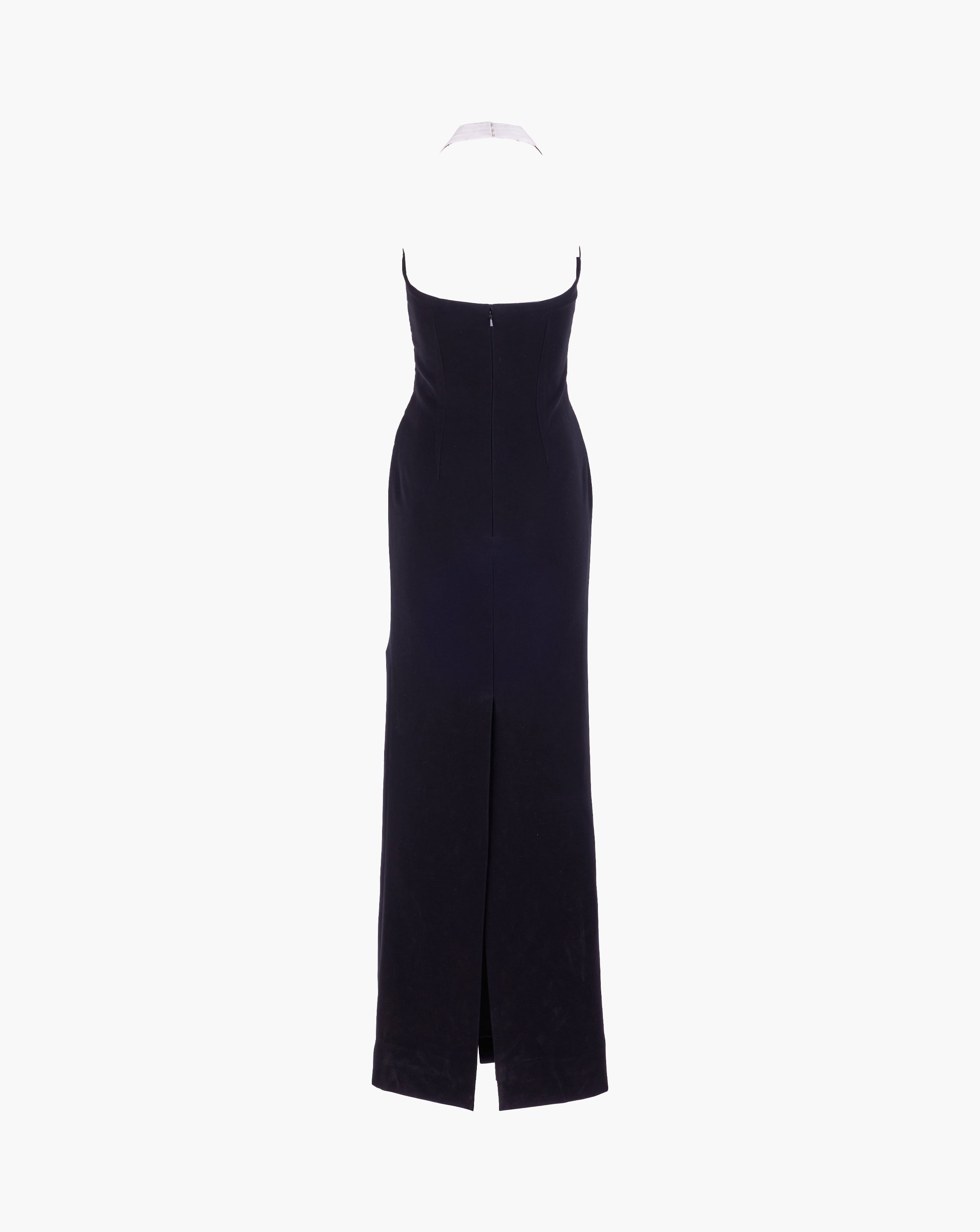 The Monochromatic Armor Gown