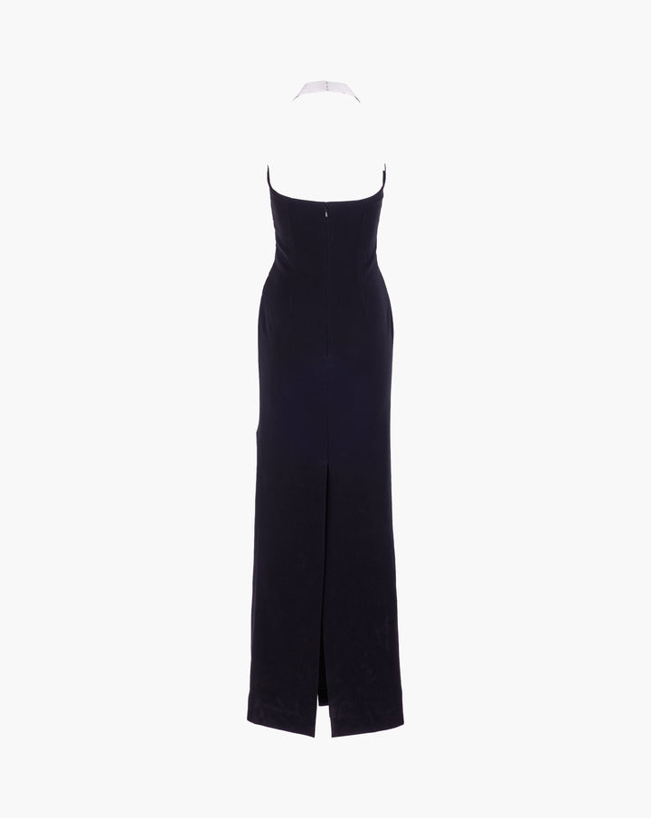 The Monochromatic Armor Gown