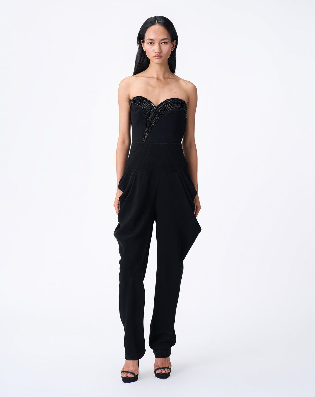 Athena Glass Embroidered Top