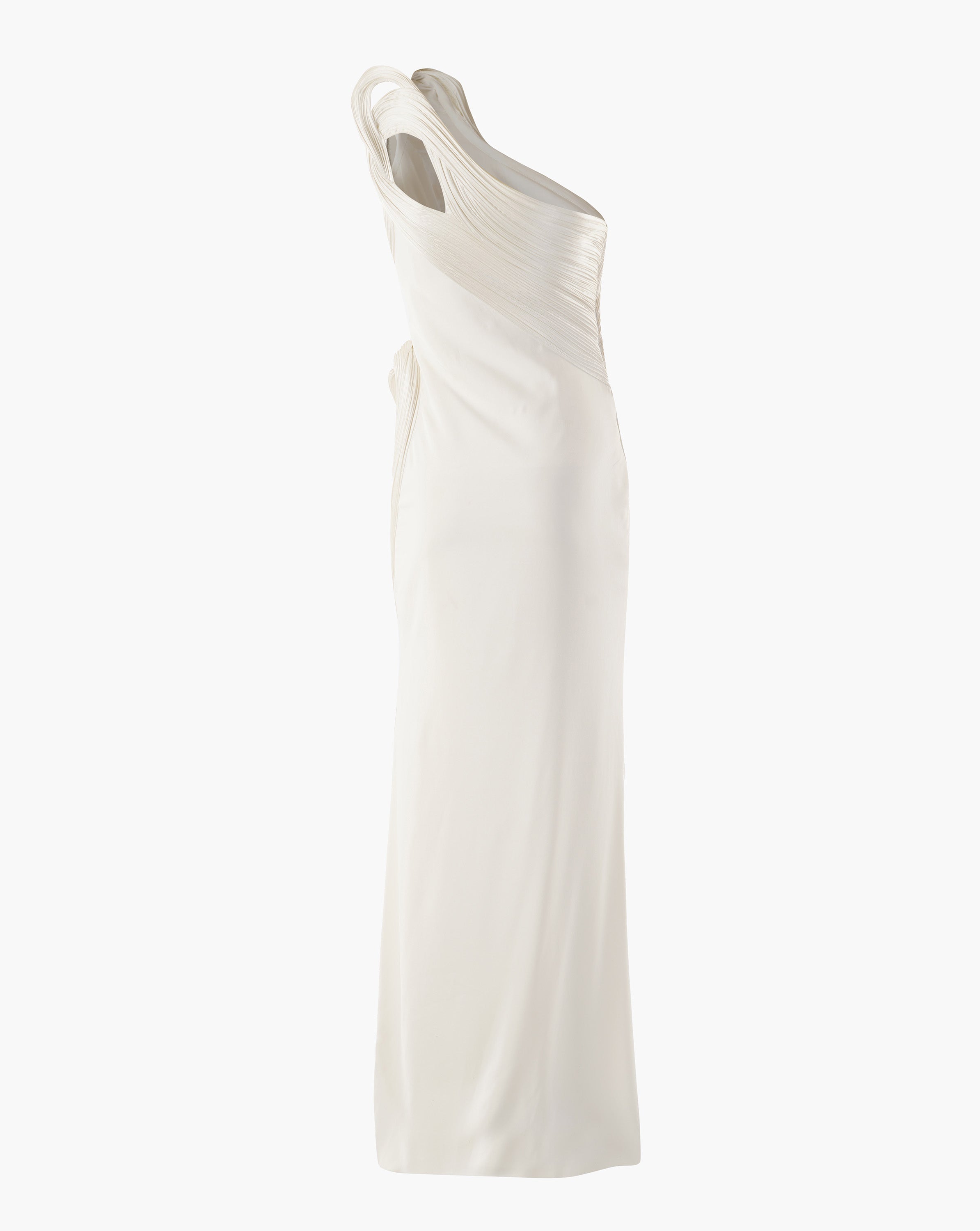 The Sculpted Wave Gown