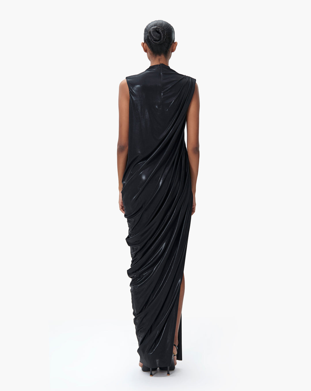 The Meteoric Cowl Draped Gown