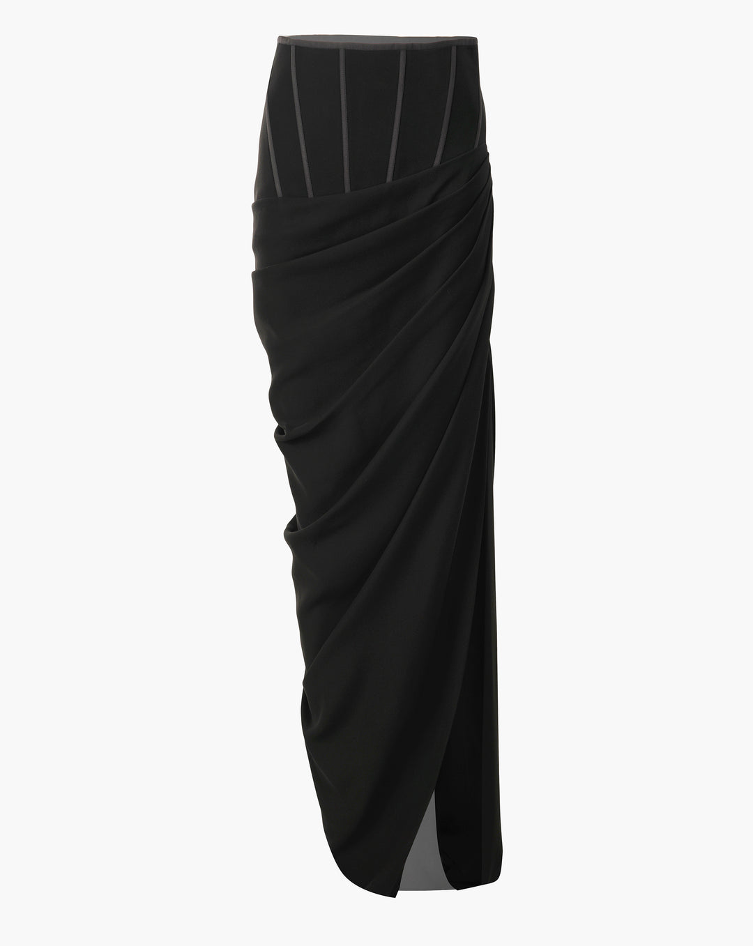 Corseted Draped Skirt