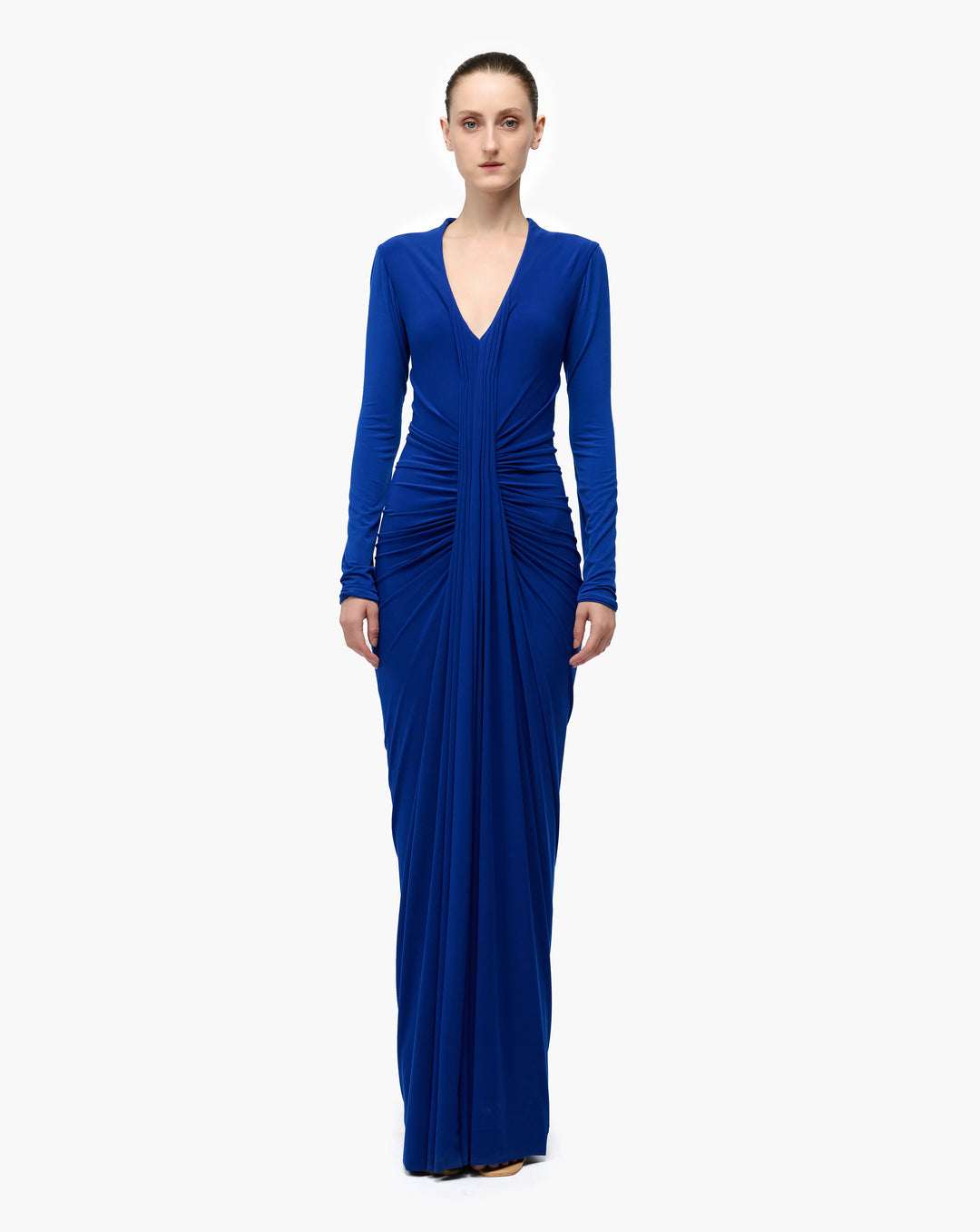 Ultramarine Drape Gown