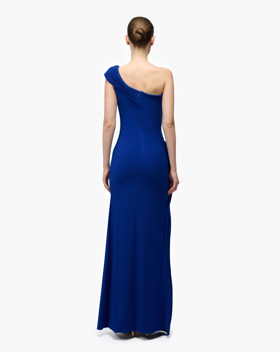 Nova One Shoulder Draped Gown
