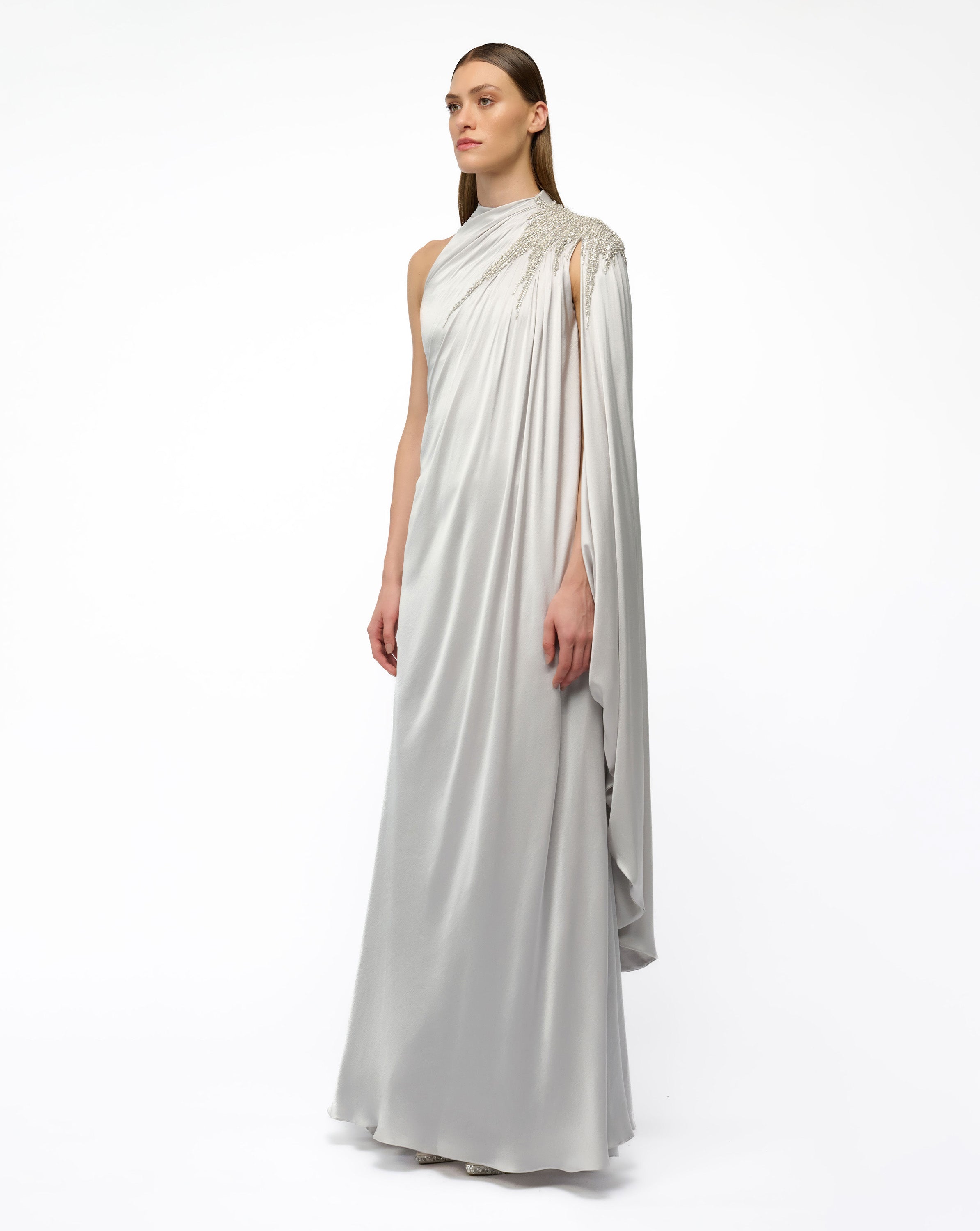Glacial Drape Kaftan