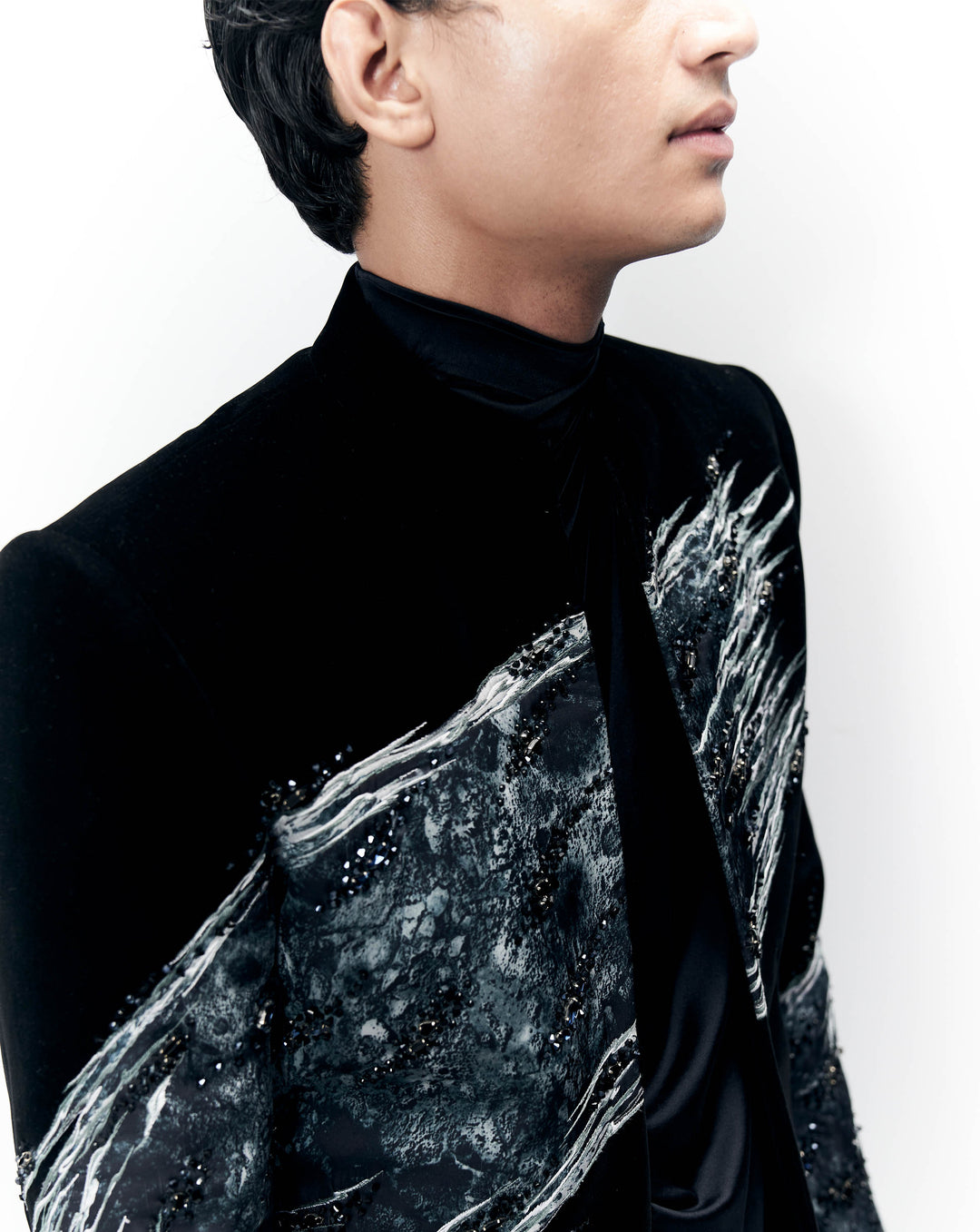 Appliqué Meteor Long jacket