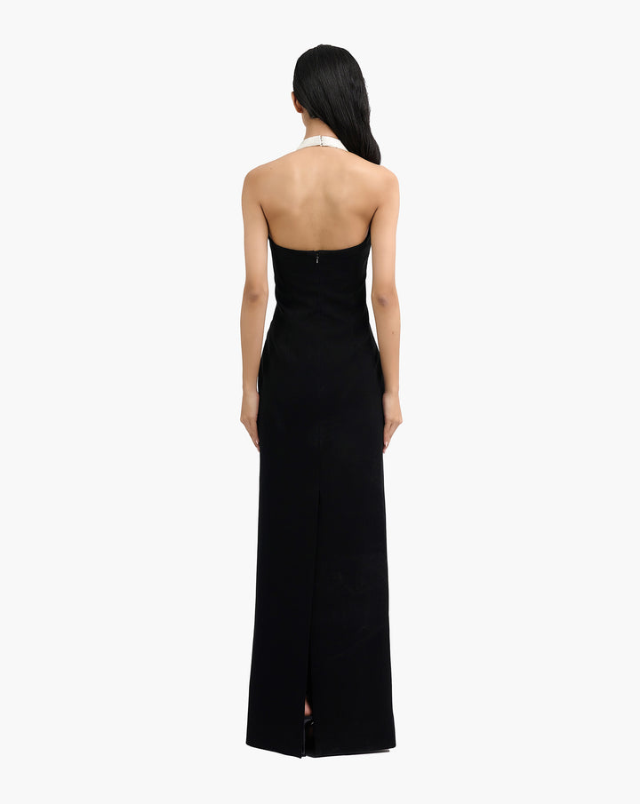 The Monochromatic Armor Gown
