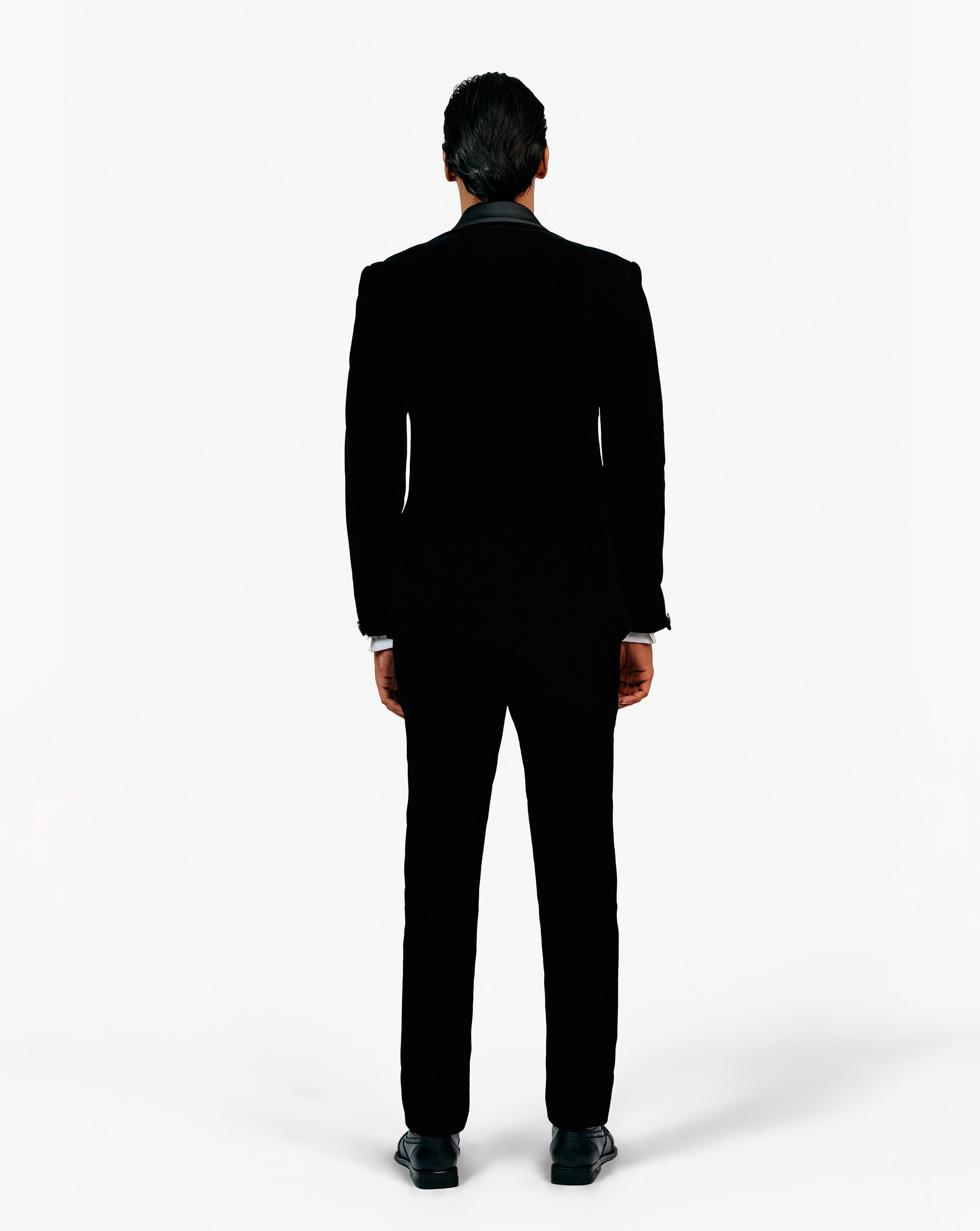 Metal Drip Velvet Tuxedo