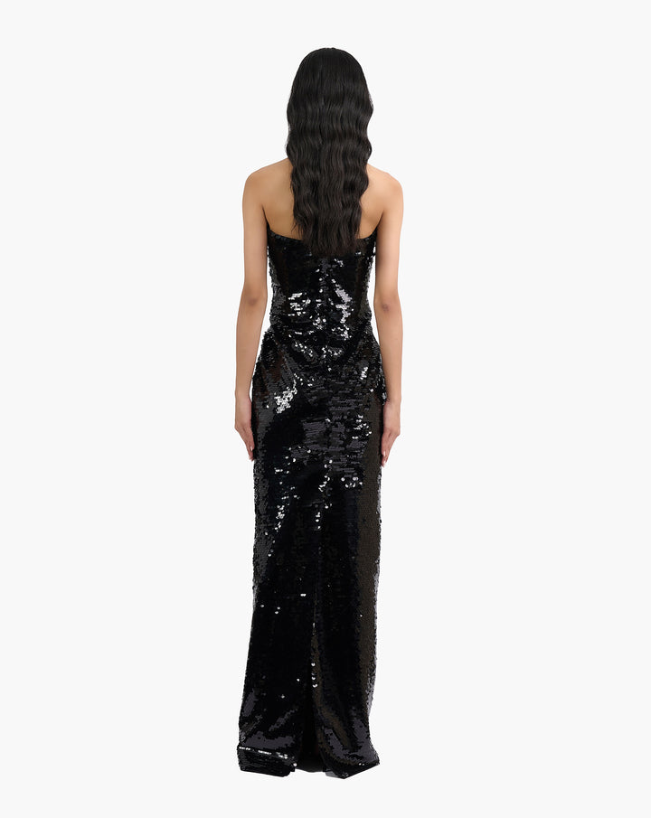 The Sequin Column Gown