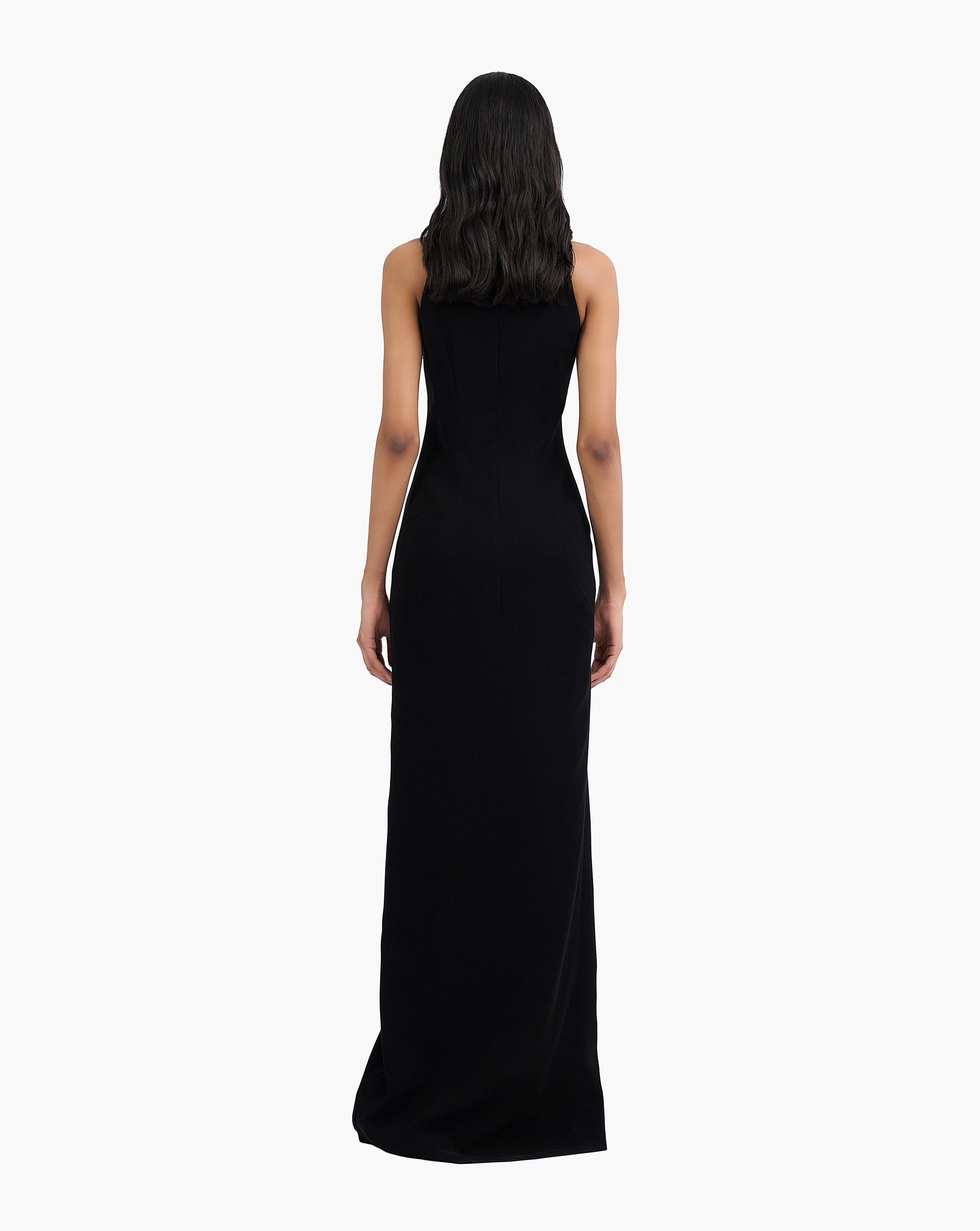 The Wave Embroidered Gown