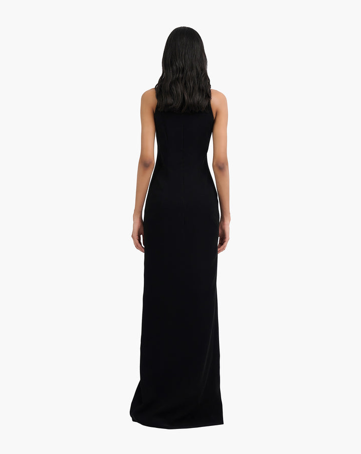 The Wave Embroidered Gown