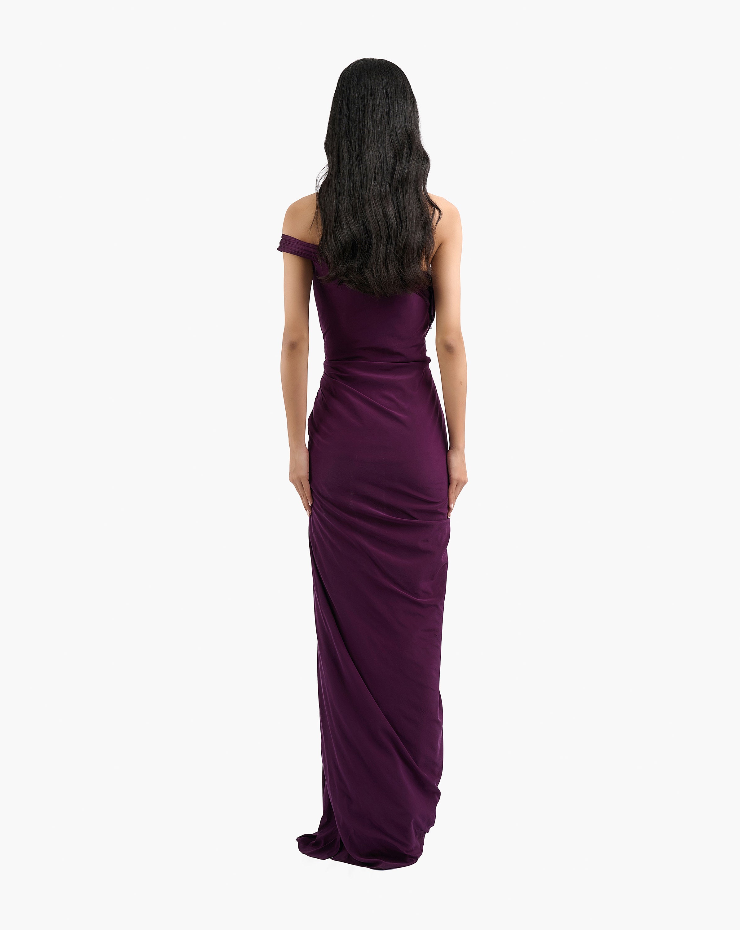 The Sculpted Athena Gown