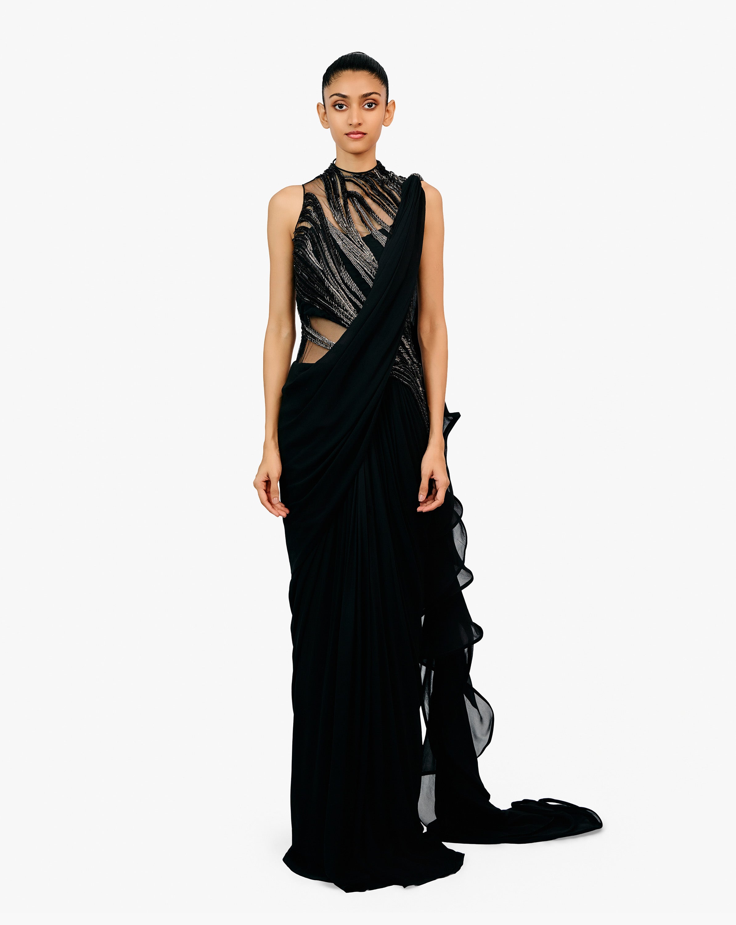 The Orion Saree Gown
