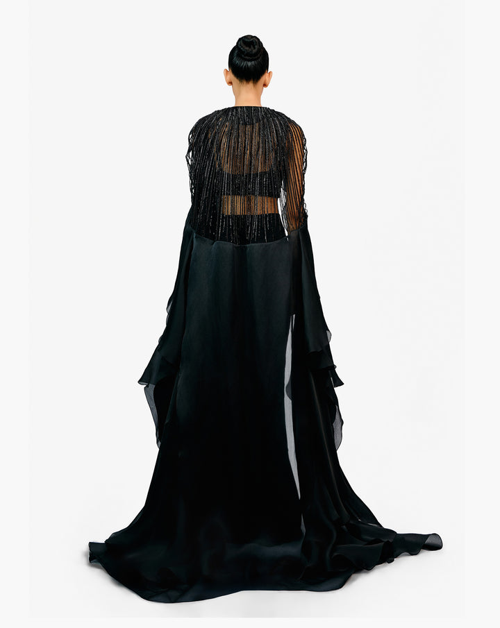 The Lunaris  Saree Gown