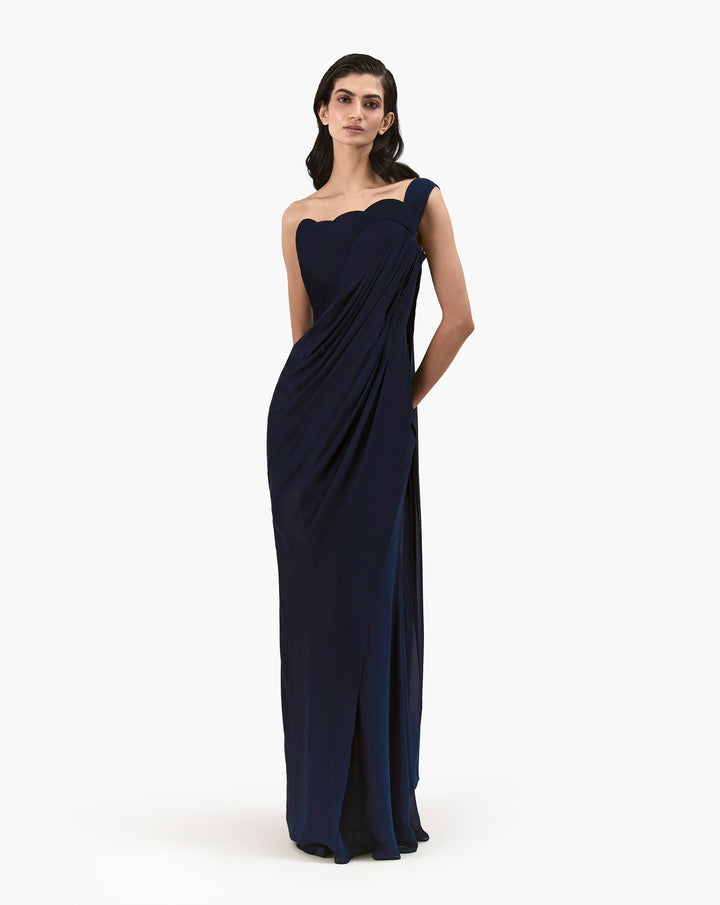 The Athena Origami Saree