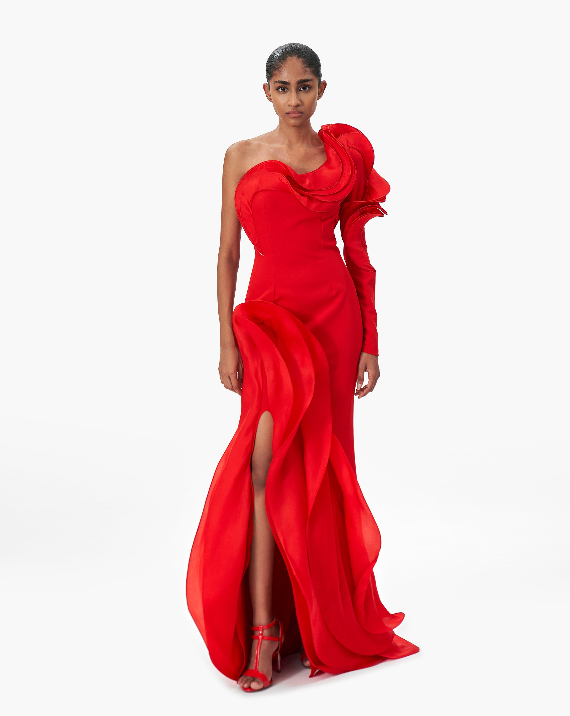 The Astral Sculpted Gown – Gaurav Gupta Official