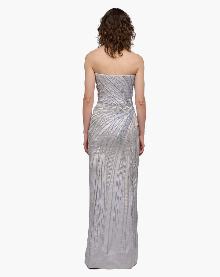 Strass Sculpted Gown